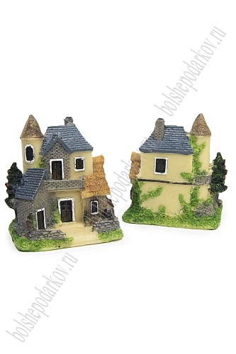 Фигурка миниатюрная &amp;quot;Домик&amp;quot; 6*4,2*7,2 см (1 шт) SF-8049, №3