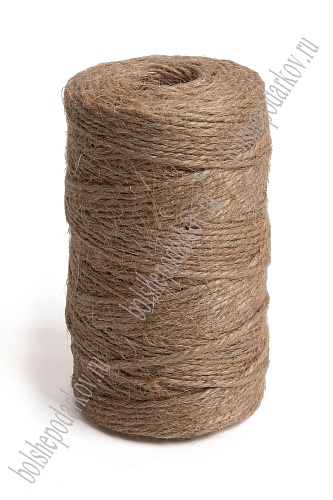 Шнур джутовый 0,2 см*75 м (SF-6170) коричневый