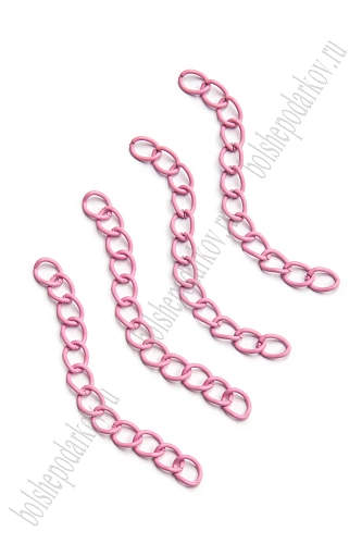 Цепочка 5 см (100 шт) SF-7454, розовый №4