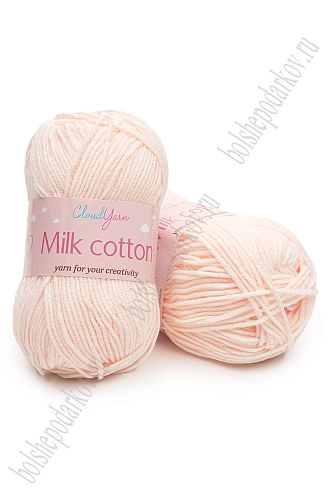 Пряжа &amp;quot;Milk cotton&amp;quot; 50 гр (10 шт) SF-7848, персиковый
