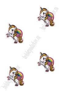 Кабошон-вырубка &quot;Единорожек&quot; 19*26 мм (10 шт) SF-3013, №6