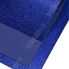 Фоамиран глиттерный 2 мм, 40*60 см Premium (10 листов) SF-3010, синий №2036