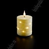Свеча светодиодная на батарейках 7,5*7,5*12 см (1 шт) SF-8046, №5