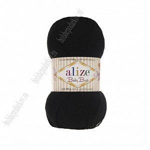 Пряжа &quot;Baby best antipilling&quot; 100 г*240 м (5 шт) черный №60