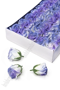 Мыльные цветы "Роза" 6*6,5 см (50 шт) SF-7800, мультиколор №22