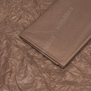 Бумага тишью 50*66 см (10 листов) SF-914, шоколадный №498