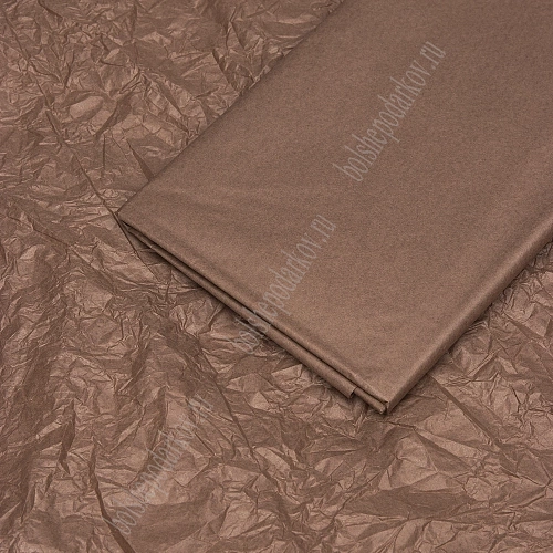 Бумага тишью 50*66 см (10 листов) SF-914, шоколадный №498