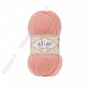 Пряжа &quot;Baby best antipilling&quot; 100 г*240 м (5 шт) персиковый №145