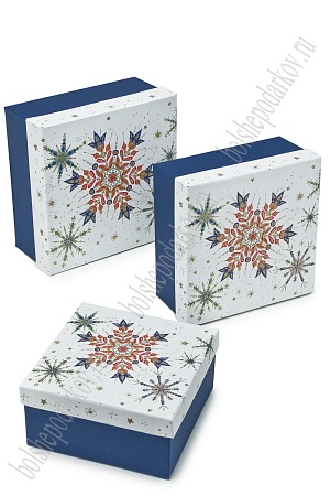 Коробки квадратные 3 в 1, 20*20*9,5 см (SF-7564) №3