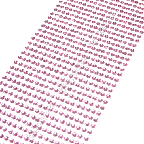Стразы декоративные 4 мм (880 шт) SF-7358, светло-розовый