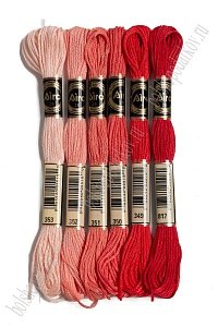 Набор ниток мулине (6 шт) SF-4104, №59