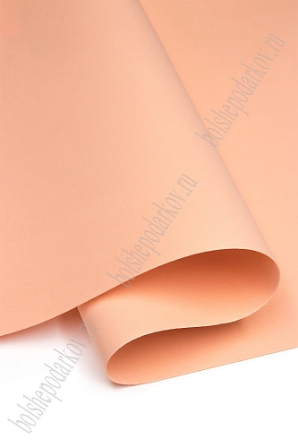 Фоамиран 1 мм, Китай 60*70 см (10 листов) SF-5822, розовый персик №1078