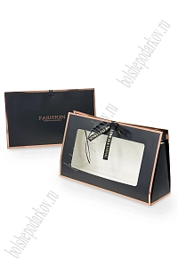 Коробка для цветов 27*9*16 см (10 шт) SF-7949, черный