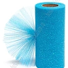 Фатин с блестками 15 см*25 ярд (SF-604) бирюзовый №1