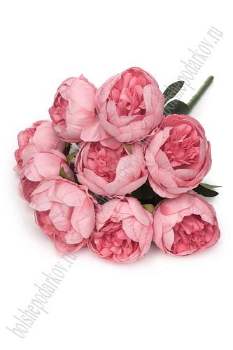 Букет декоративный 42 см &amp;quot;Пионы&amp;quot; (SF-8124) розовый