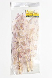 Перья декоративные 16*4,5 см (6 шт) &quot;Бабочки&quot;