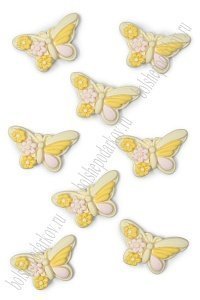 Кабошон "Бабочки" (10 шт) SF-5711, №1