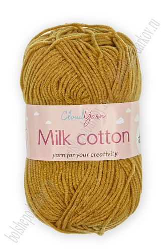 Пряжа &amp;quot;Milk cotton&amp;quot; 50 гр (10 шт) SF-7848, коричневый