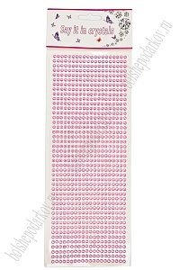 Стразы декоративные 4 мм (880 шт) SF-7358, светло-розовый