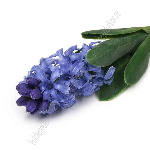 Веточка декоративная 28 см &amp;quot;Гиацинт&amp;quot; (SF-8135) синий
