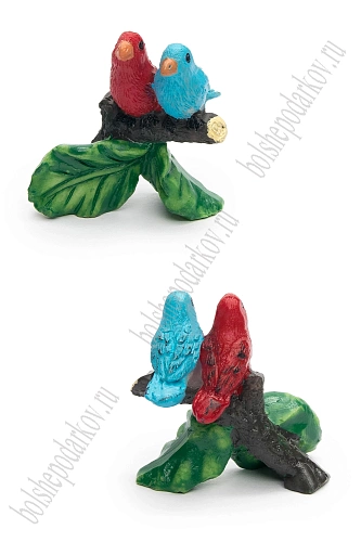 Фигурка миниатюрная &amp;quot;Канарейки&amp;quot; 3,5*1,7*4 см (2 шт) SF-8049