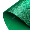 Фоамиран глиттерный А4, 2 мм Premium (10 листов) SF-1955, темно-зеленый №017А