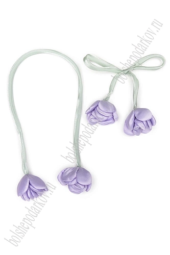 Цветы на ленте &amp;quot;Розы&amp;quot; (4 шт) SF-8158, №5