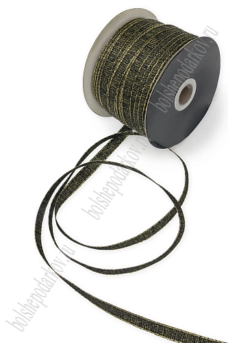 Лента декоративная 1 см*150 ярд (6-15-881)