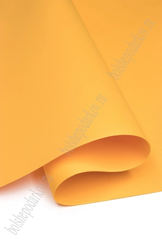 Фоамиран 1 мм, Китай 60*70 см (10 листов) SF-5822, оранжевый №1008