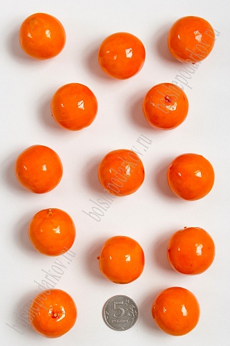Муляж декоративный апельсин оранжевый, SF-1238 (100 шт)