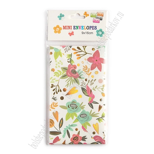 Конверт подарочный 16*9 см (10 шт) SF- 8156, №7