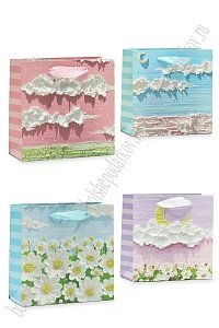 Пакет 14,5*15*6 см (12 шт) SF-7566, микс №37