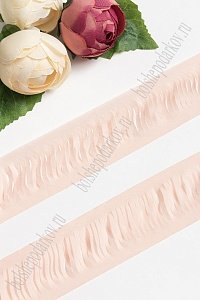 Лента шифоновая 5 см*1,4 м (5 шт) SF-5850, светло-персиковый №30