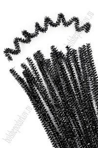 Проволока синельная металлик 100 шт (SF-3313) черный №В-011