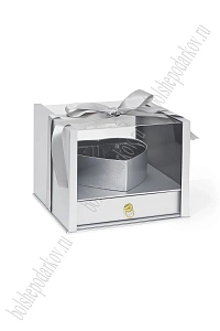 Коробка 25*25*19,5 см (SF-7935) серебро