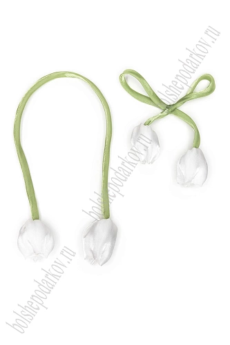 Цветы на ленте &amp;quot;Тюльпаны&amp;quot; (4 шт) SF-8158, №1