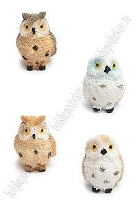 Фигурка миниатюрная &quot;Сова&quot; 2,5*2,3*3,5 см (4 шт) SF-8049