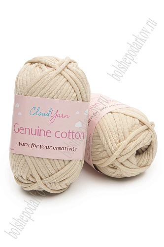 Пряжа &amp;quot;Genuine cotton&amp;quot; 50 гр (10 шт) SF-7844, бежевый