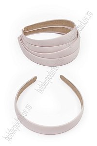Ободки пластиковые в атласной ткани 2 см (5 шт) SF-7547, розовый №29