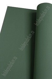 Фоамиран 1 мм, иранский 60*70 см (10 листов) темно-темно-зеленый №182
