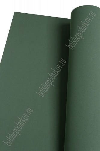 Фоамиран 1 мм, иранский 60*70 см (10 листов) темно-темно-зеленый №182