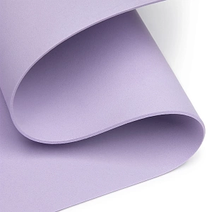 Фоамиран 2 мм, Китай 40*60 см (10 листов) SF-3422, фиолетовый №1077