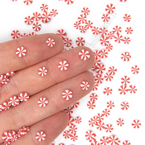 Кабошоны-декоративные &amp;quot;Новогоднее ассорти&amp;quot; (50 гр) SF-5933, №1