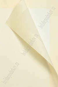 Пленка для цветов 58*58 см (20 листов) SF-7060, светло-желтый №02