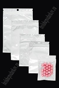 Пакеты фасовочные с ZIP замком и подвесом 11*16 см (100 шт) SF-7518