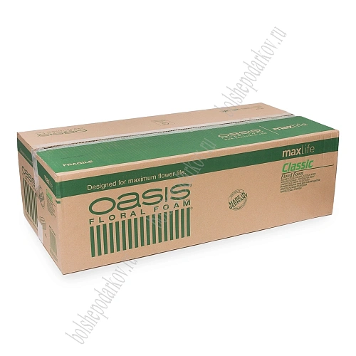 Флористическая пена &amp;quot;Oasis Classic Fresh Floral&amp;quot; 23*11*7,5 см (35 шт)