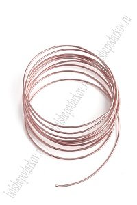 Проволока 2 мм*3 м (SF-906) нежно-розовый №4