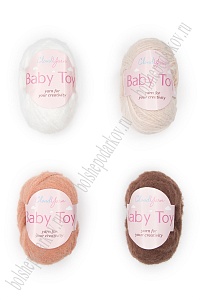 Пряжа &quot;Baby Toy&quot; 40 гр (4 шт) SF-7842, микс №1