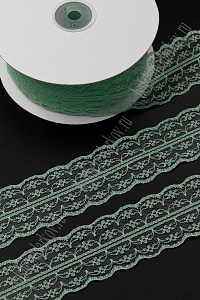 Кружево 4,5 см*50 ярд (SF-7779) мятный №6