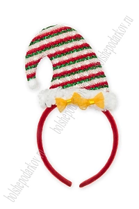 Новогодний ободок 23 см &quot;Колпак&quot; (SF-1708) №5, в ассортименте